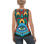 Colorful Eye Symbol Tank Top