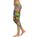 Colorful Fun Pattern Capris