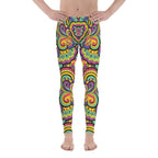 Colorful Fun Pattern Men's Leggings
