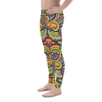 Colorful Fun Pattern Men's Leggings