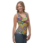 Colorful Fun Pattern Tank Top
