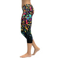 Colorful Gradient Stars Capris