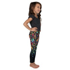Colorful Gradient Stars Kid's Leggings