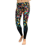 Colorful Gradient Stars Leggings