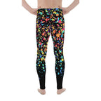 Colorful Gradient Stars Men's Leggings