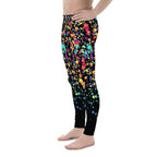 Colorful Gradient Stars Men's Leggings