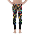Colorful Gradient Stars Men's Leggings