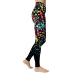 Colorful Gradient Stars Yoga Leggings