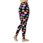 Colorful Lips Yoga Leggings