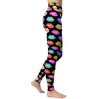 Colorful Lips Yoga Leggings