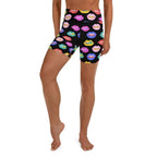 Colorful Lips Yoga Shorts