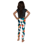 Colorful Rhombus Pattern Kid's Leggings