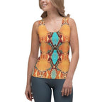 Colorful Snake Pattern Tank Top