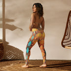 Colorful Snake Pattern Yoga Leggings