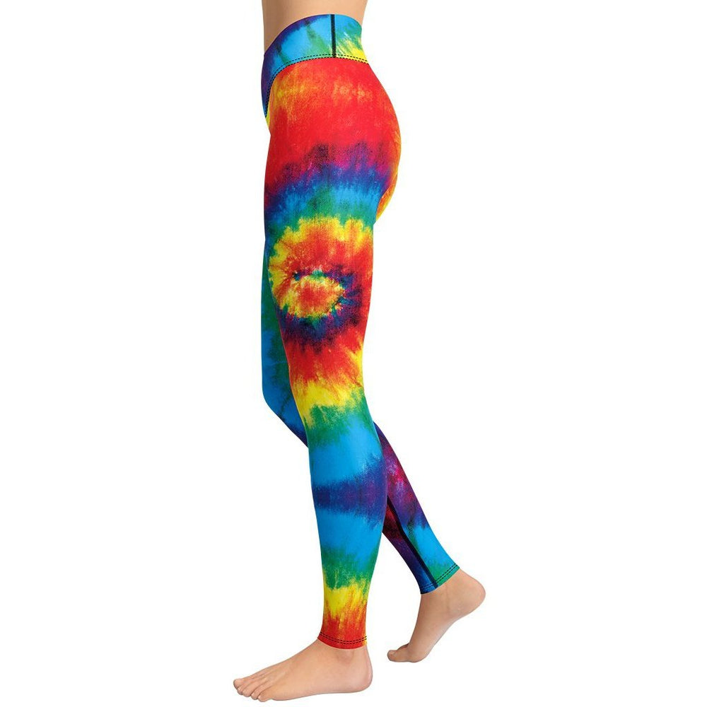 Tie Dye Nebula leggings Black