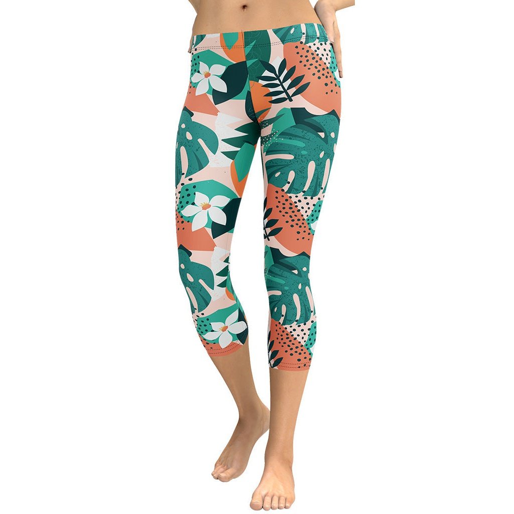 Contemporary Tropical Capris