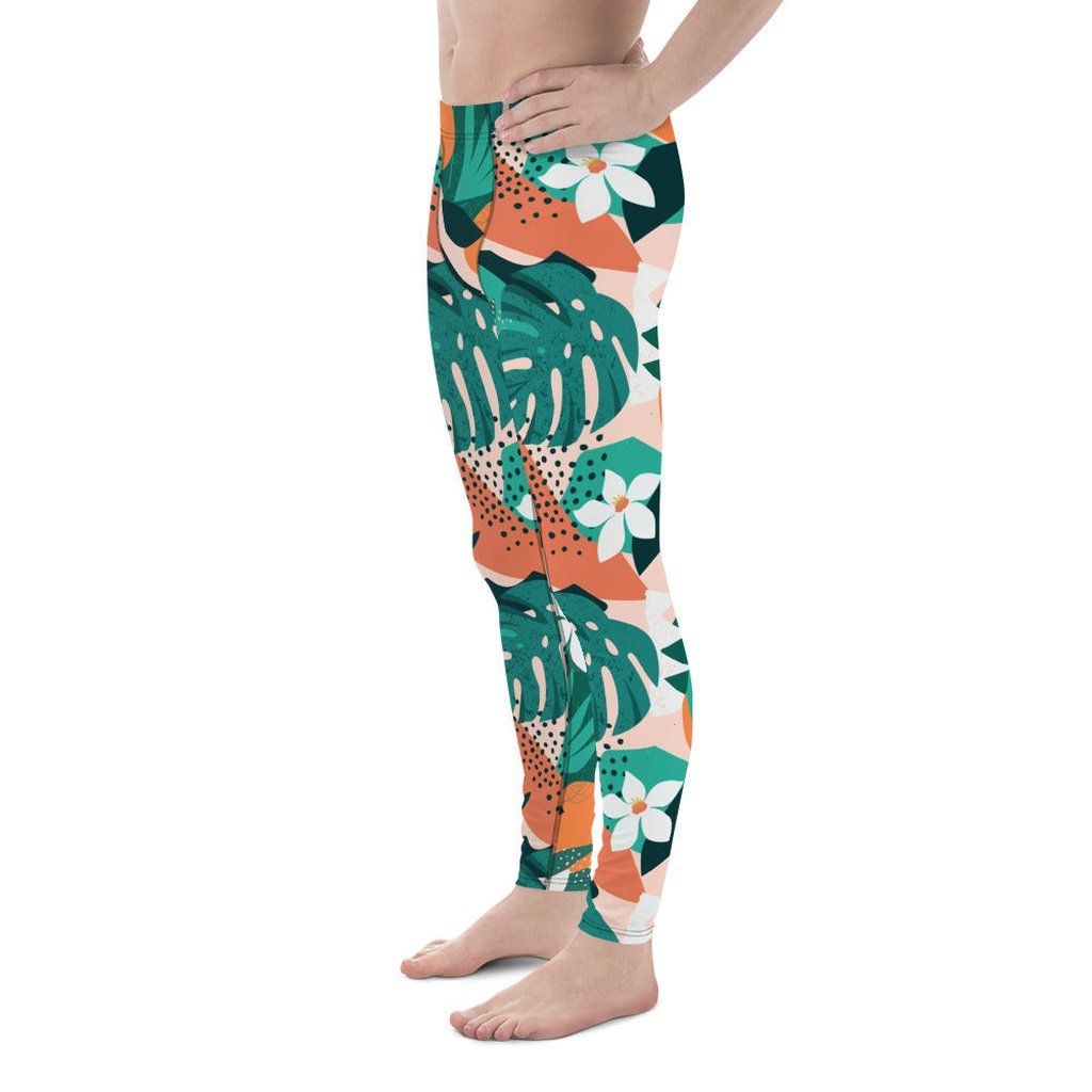 Contemporary Tropical Men's Leggings