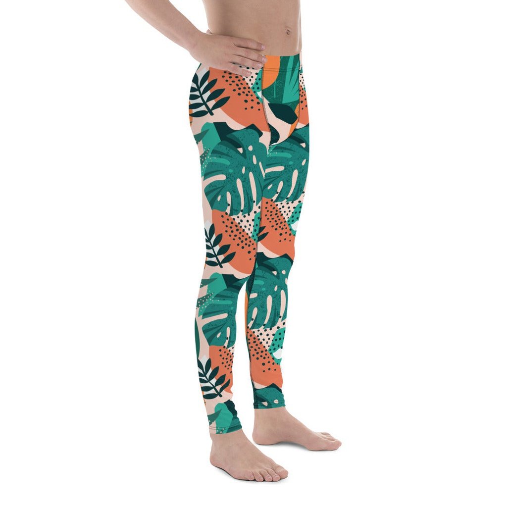 Contemporary Tropical Men's Leggings