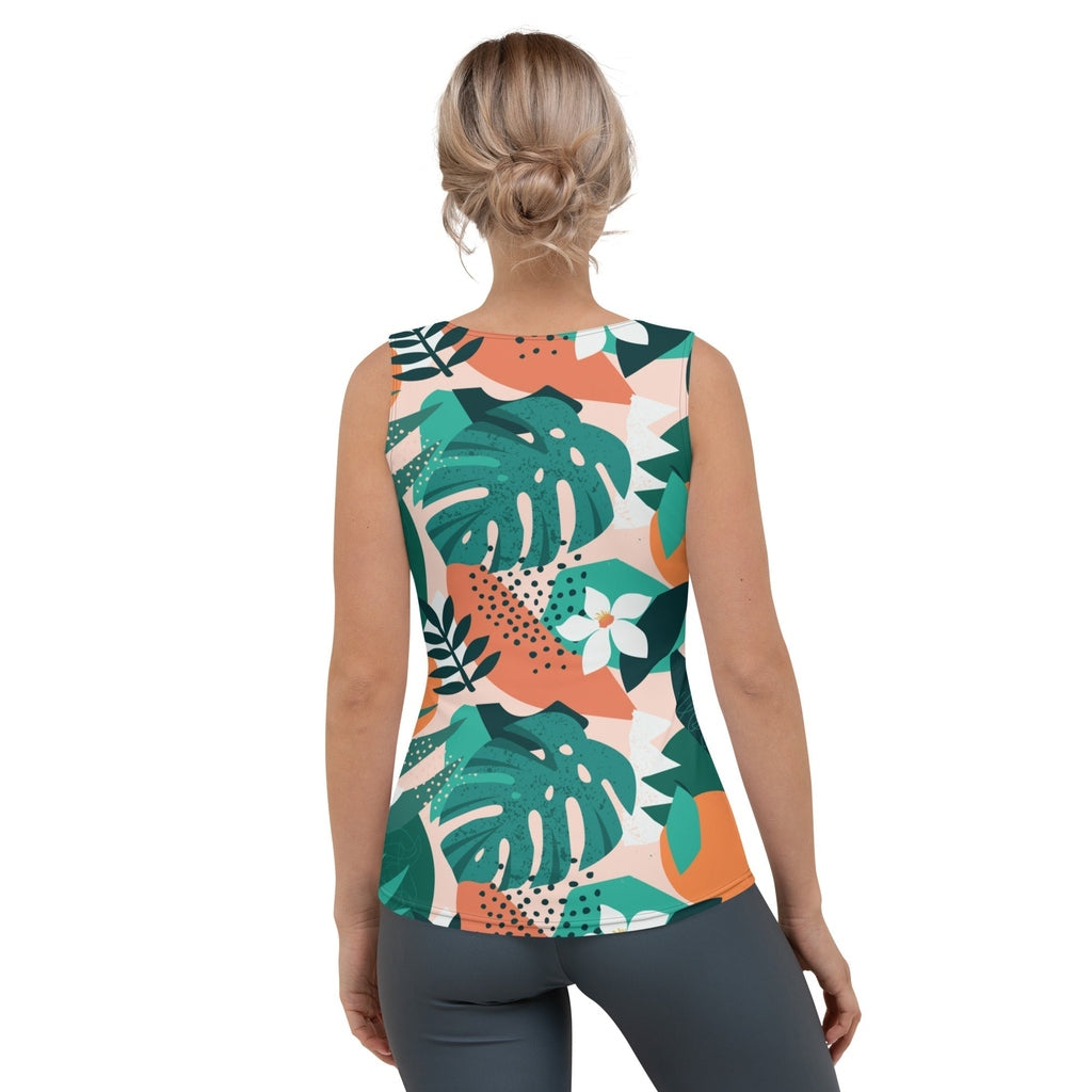 Contemporary Tropical Tank Top