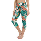 Contemporary Tropical Yoga Capris