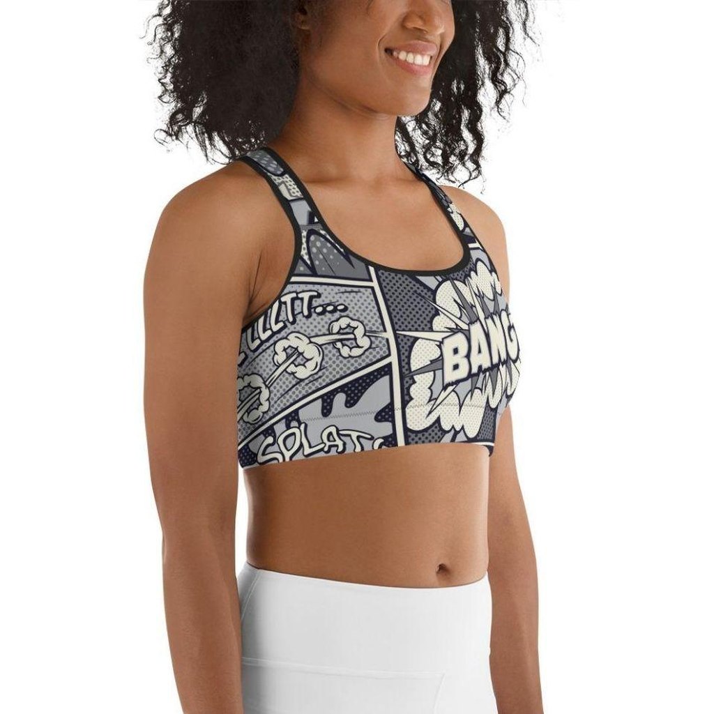 Cool Comic Sports Bra