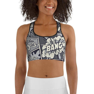 Cool Comic Sports Bra