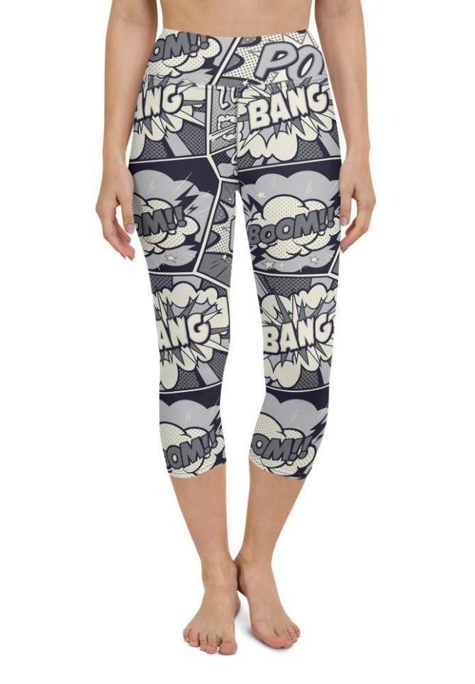 Cool Comic Yoga Capris