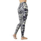 Cool Comic Yoga Leggings