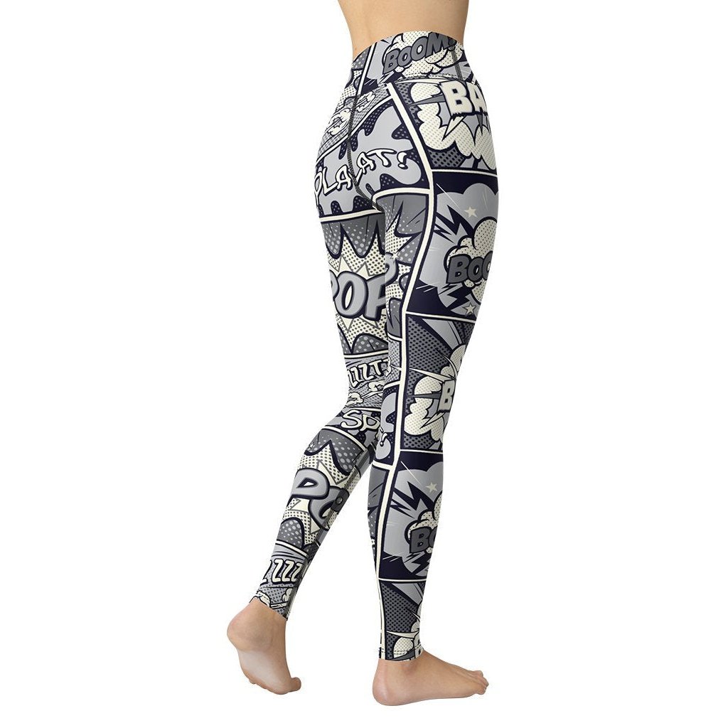 Cool Comic Yoga Leggings