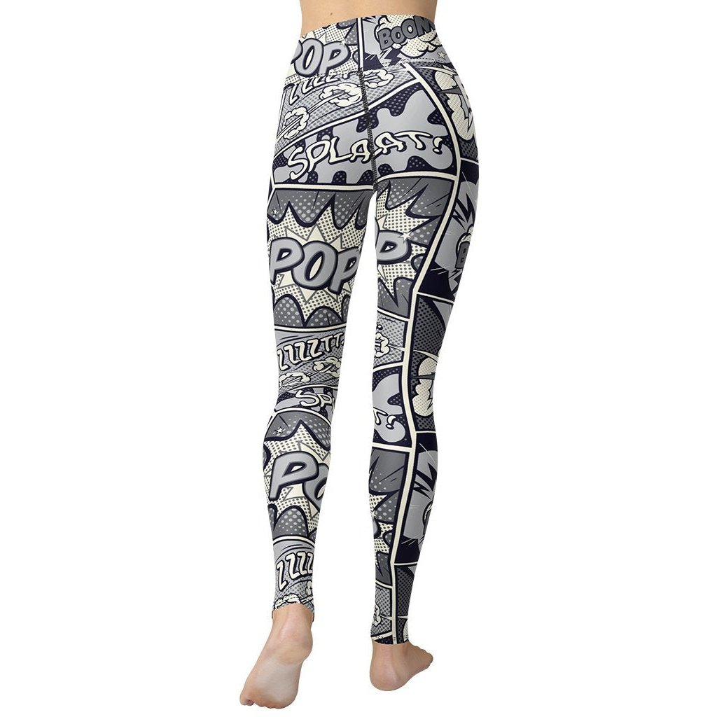 Cool Comic Yoga Leggings