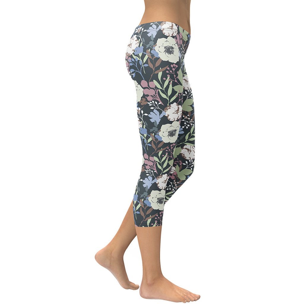 Cool Floral Capris