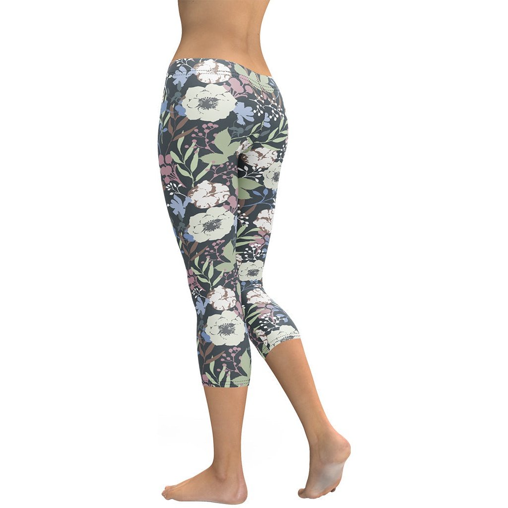 Cool Floral Capris