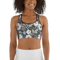 Cool Floral Sports Bra