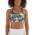 Cool Floral Sports Bra