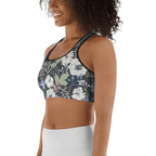 Cool Floral Sports Bra