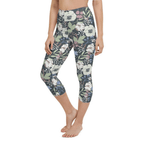 Cool Floral Yoga Capris