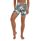Cool Floral Yoga Shorts