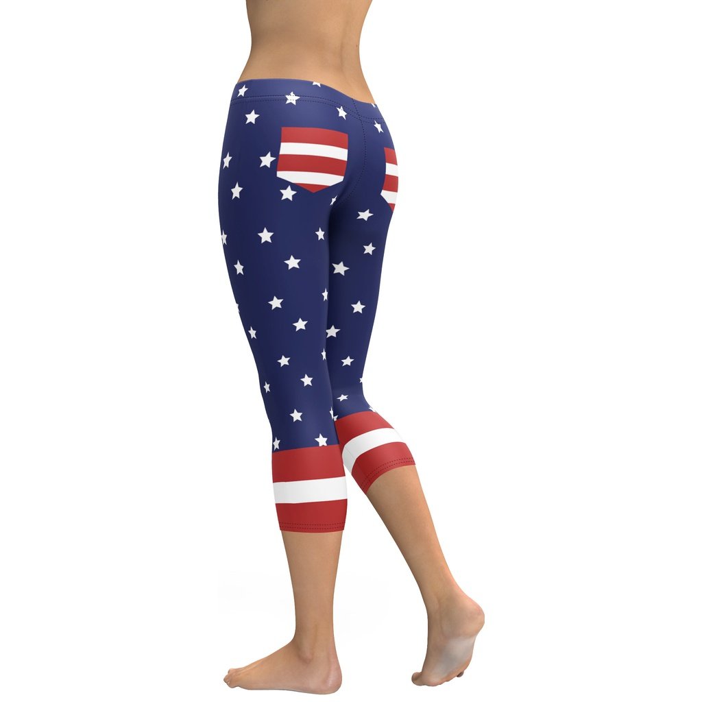 Cool Patriotic Capris