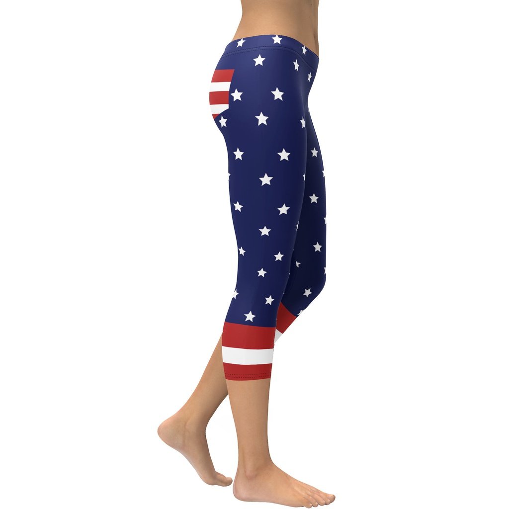 Cool Patriotic Capris