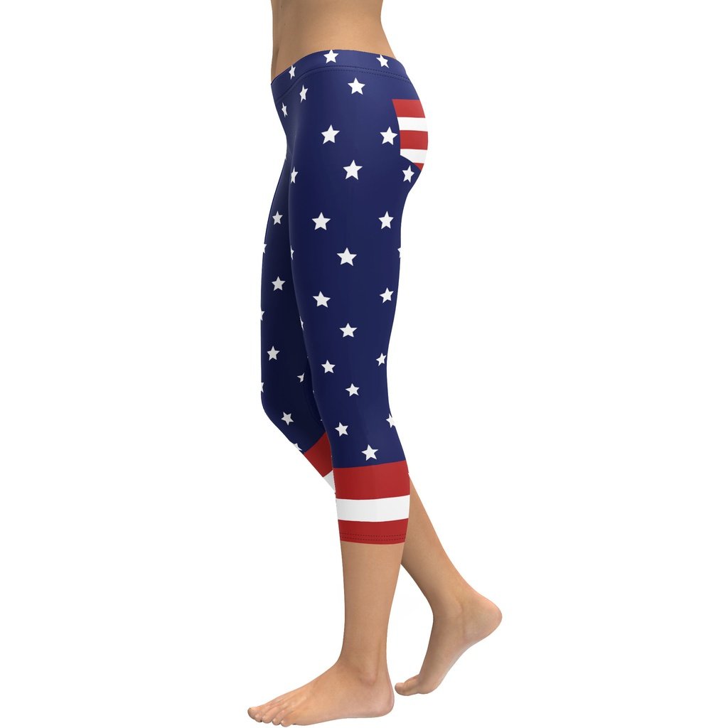 Cool Patriotic Capris