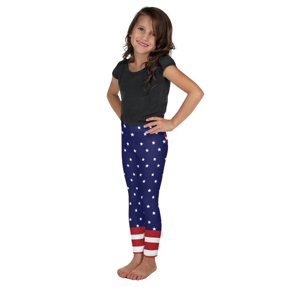 Cool Patriotic Kid's Leggings