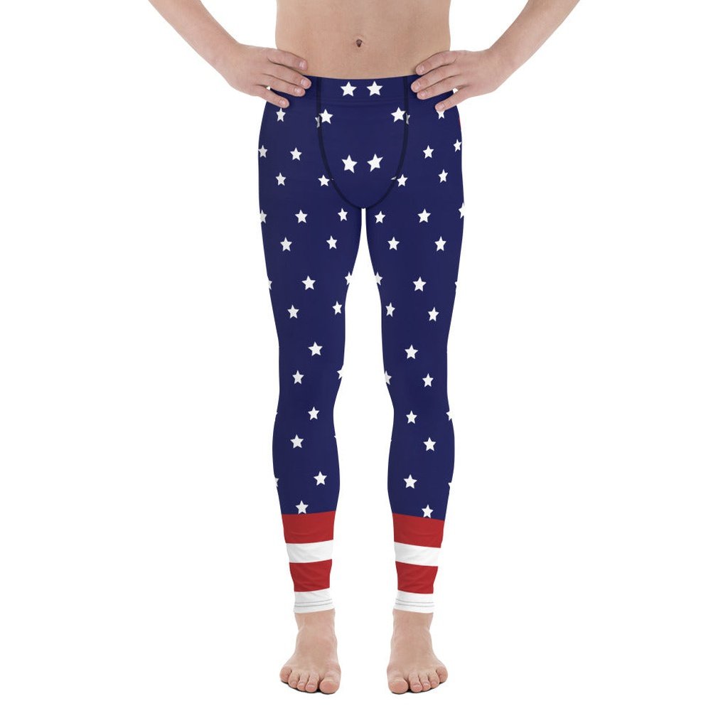 Cool Patriotic Men's Leggings