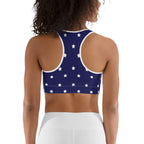 Cool Patriotic Sports Bra