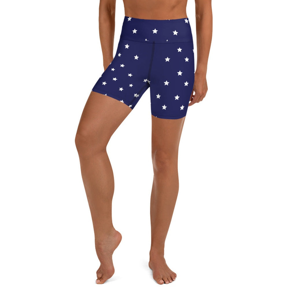 Cool Patriotic Yoga Shorts