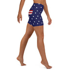 Cool Patriotic Yoga Shorts