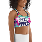 Cool Slogan Sports Bra