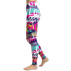 Cool Slogan Yoga Leggings