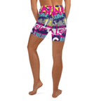 Cool Slogan Yoga Shorts