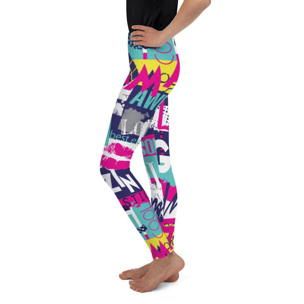 Cool Slogan Youth Leggings