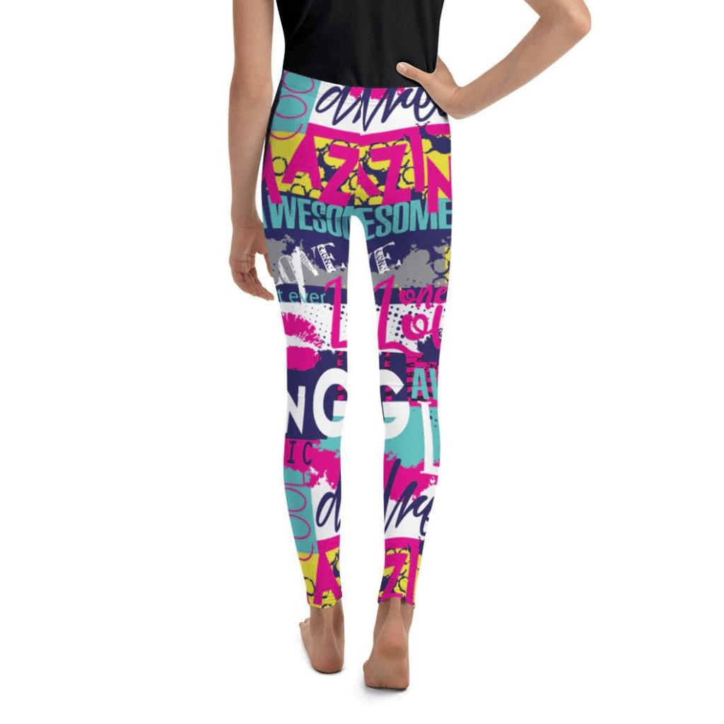 Cool Slogan Youth Leggings